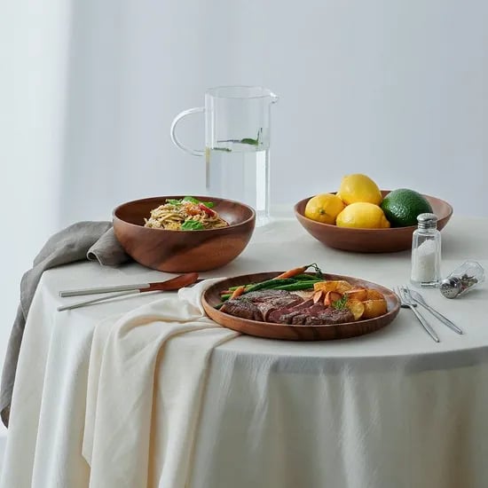 아카시아 낮은볼_24cm