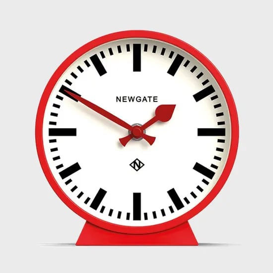 뉴게이트 M 레일웨이 탁상 시계 - Newgte M Mantel Railway (레드)
