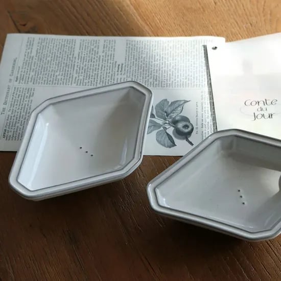 핸드메이드 콩트 다이닝 식기 마름접시 소