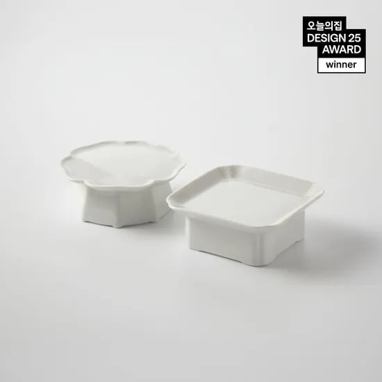 디저트 소반 2종 Square, Flower soban