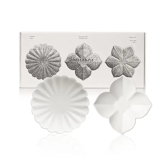 2종 꽃 접시세트 Flower 2type gift set