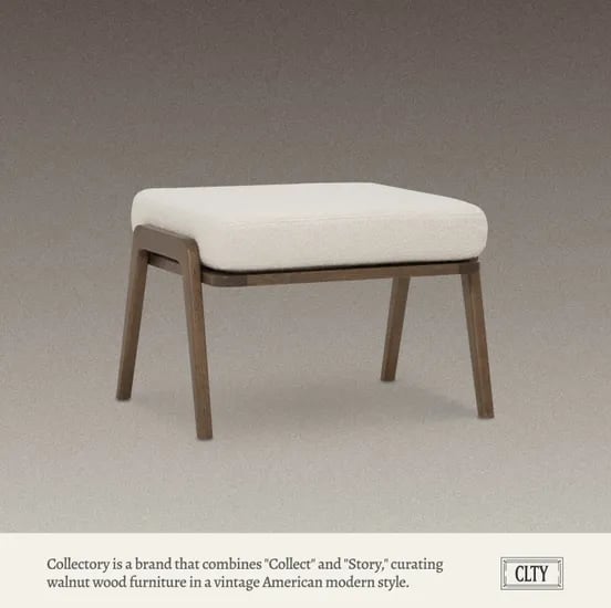 애스턴 원목 소파 스툴 2colors (쿠션 커버 분리/세탁 가능)