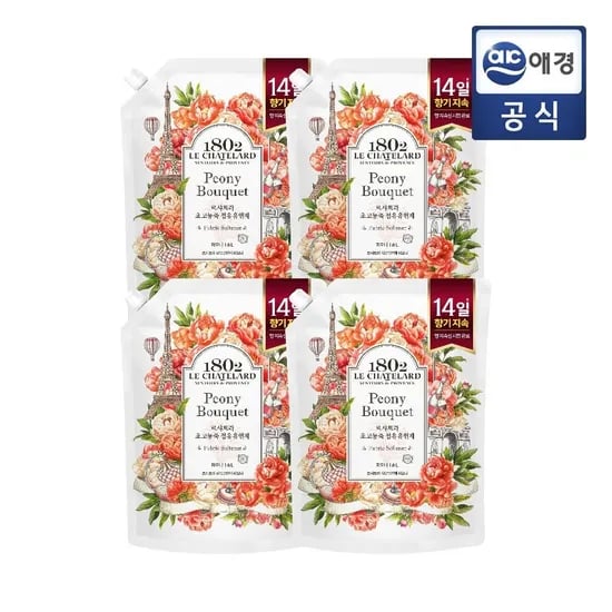 르샤트라 고농축 섬유유연제 1.6LX4개