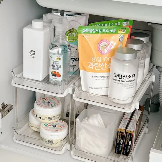 슬라이딩 하부장 정리 선반 싱크대 서랍함