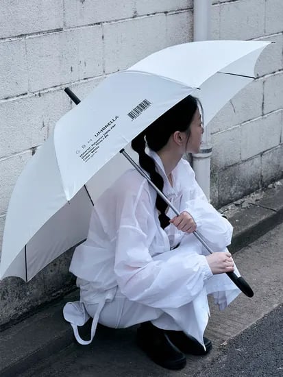 UMBRELLA / WHITE 장우산 골프우산
