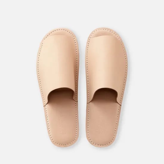 X GRANNYJEJE LEATHER SLIPPER VEGETABLE 가죽 슬리퍼