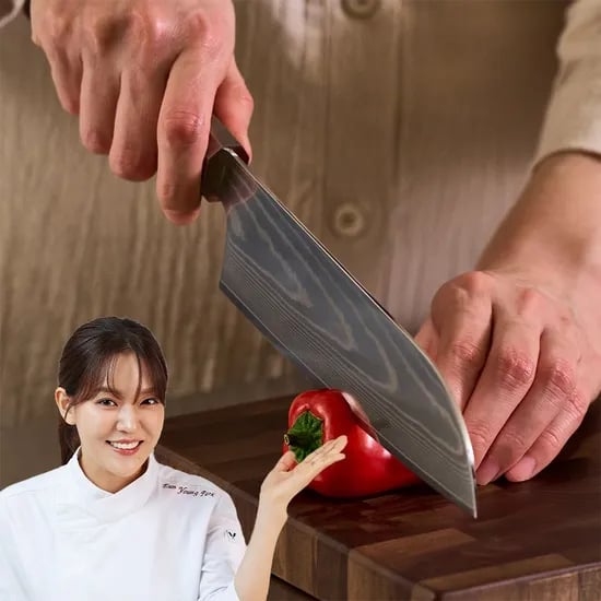 5년무상AS! 다마스커스 나이프 클래식 에디션 주방칼 4종