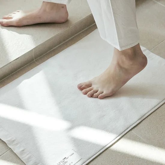 GBH HOME X TWB FOOT MAT WHITE 욕실 발매트 화이트