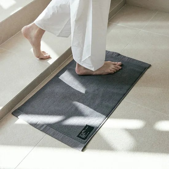 GBH HOME X TWB FOOT MAT GREY 욕실 발매트 그레이