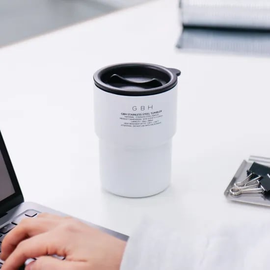 STAINLESS STEEL TUMBLER WHITE 스테인리스 스틸 텀블러