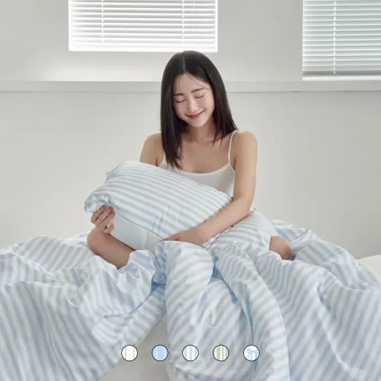 알러지케어x스노우시어서커 썸머쉴드 여름이불세트 SS/Q/K 8컬러