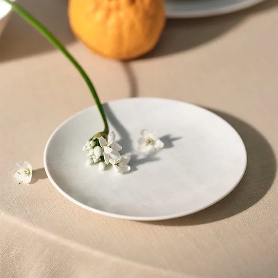 본차이나 연 플레이팅 접시 소 16.5cm (4Color)