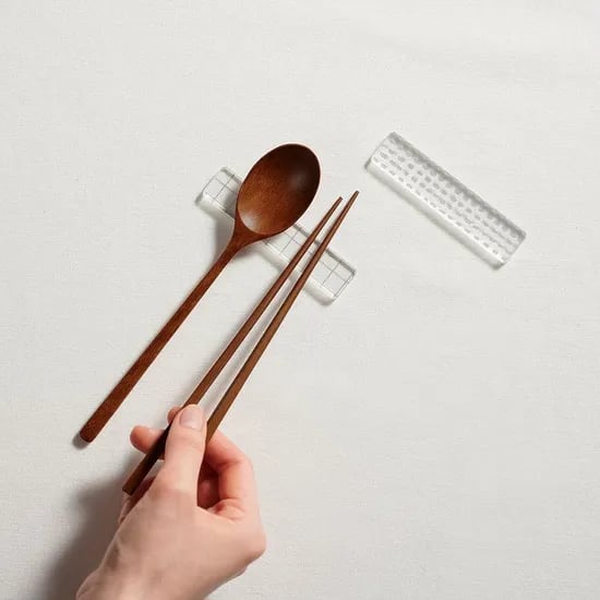 옻칠 아동 수저 2조