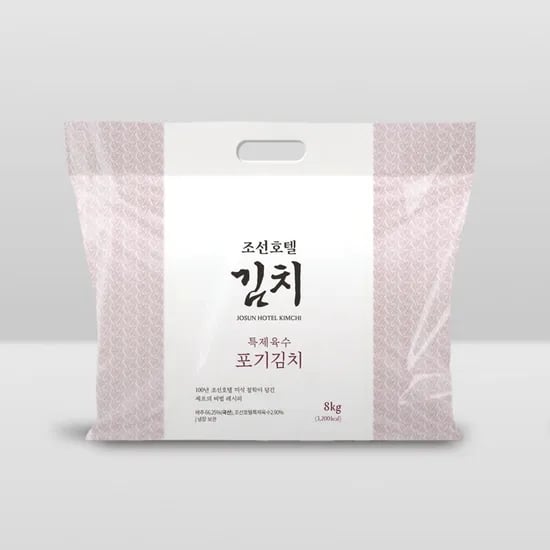 조선호텔 특제육수 포기김치 8kg
