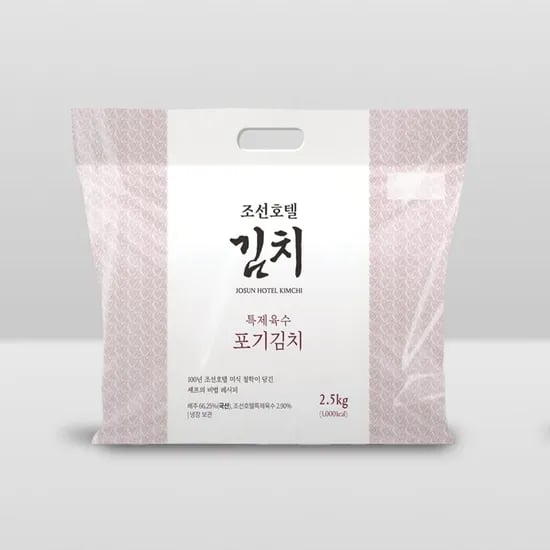 조선호텔 특제육수 포기김치 2.5kg