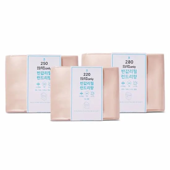 매직캔 호환 리필봉투 220 250 280 40개입 (20+20) 런드리향