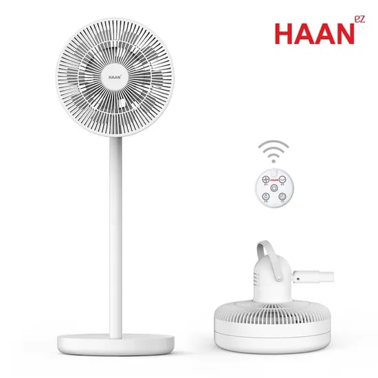 한정수량 S급! 한경희 BLDC 접이식 휴대용 무선선풍기 HEF-B130
