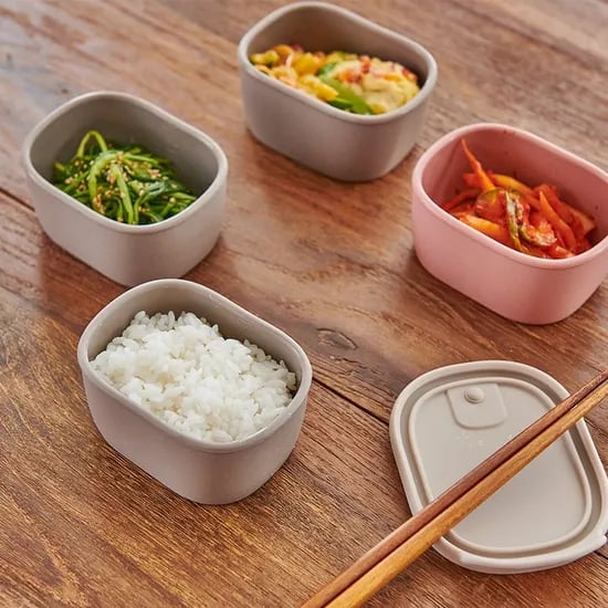 국내생산 이중밀폐 실리콘 아기 이유식 보관용기 전자레인지 용기 2P