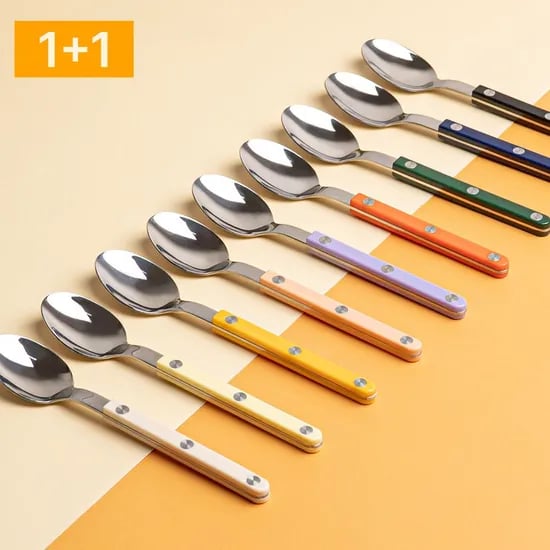 1+1  레브 커트러리 디저트 어린이숟가락 (총 2P)