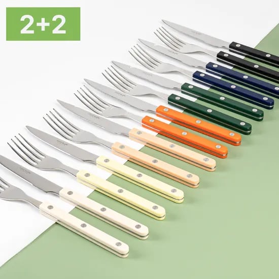 2+2  레브 커트러리 4인 양식 세트 (총 8P)