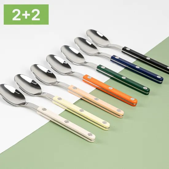 2+2  레브 커트러리 디저트 어린이숟가락 (총 4P)