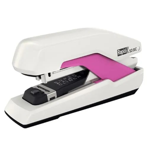 Omnipress 스테플러 SO30c 화이트/핑크