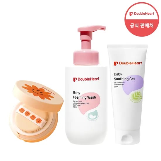 선팩트(13ml)+워시(500ml)+수딩젤(200ml)
