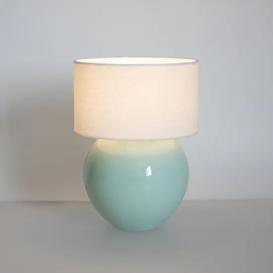 MOON JAR TABLE LAMP - summer blue