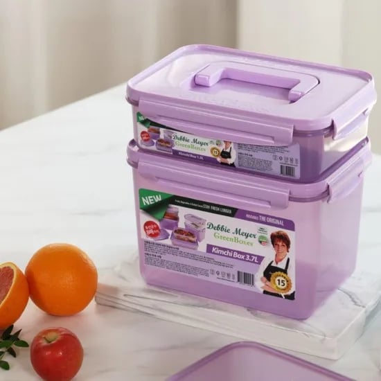 그린박스 신선보관 숨쉬는 833 김치통 퍼플 1.5L 1P