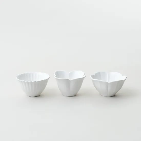 Flower 3 type tiny bowl