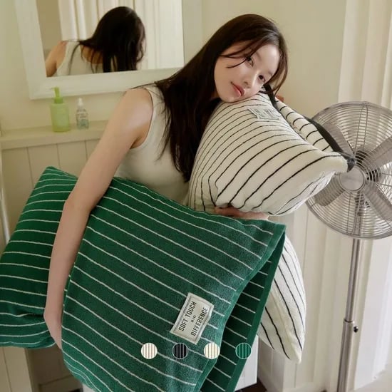 매일 보송보송 스누비 코튼 테리 수건 땀흡수 베개커버 베개덮개 4060/5070