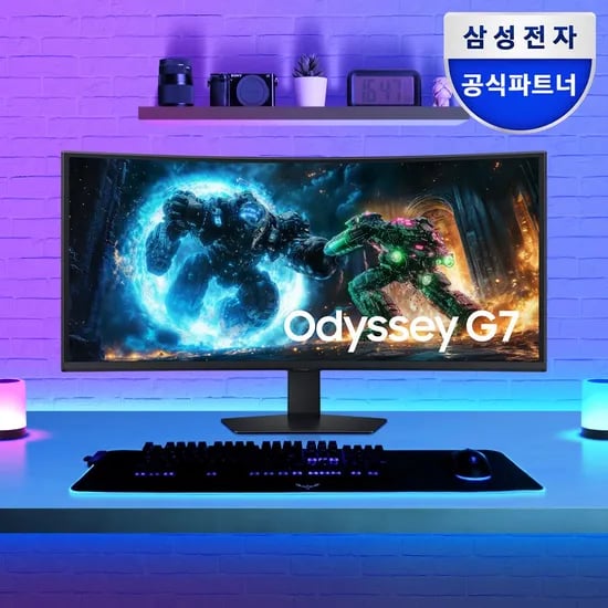 오디세이 G7 G75F LS40FG750EKXKR UHD 21:9 165Hz 커브드 게이밍