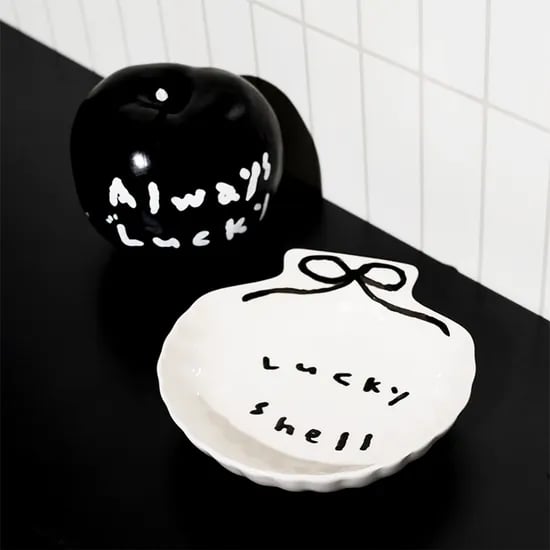 drawing shell plate&bowl(2type)