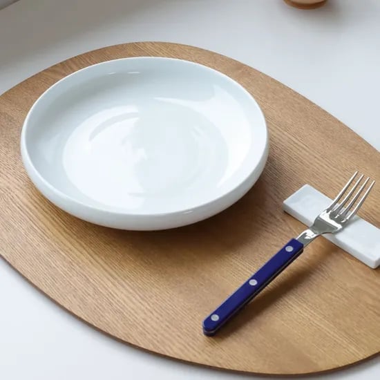 맑은유광 오목메인접시