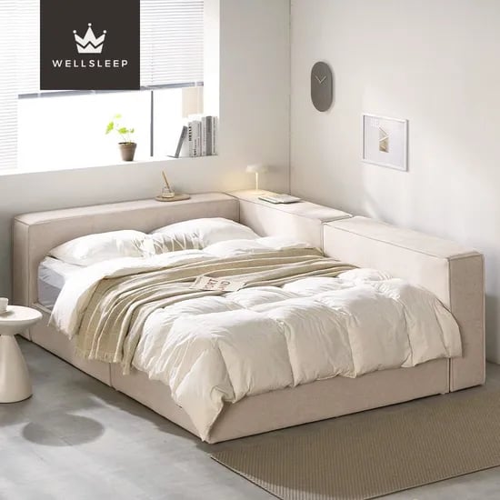 루지아 조야 패브릭 원단 패밀리 호텔 침대 SS Q LK 239,000원