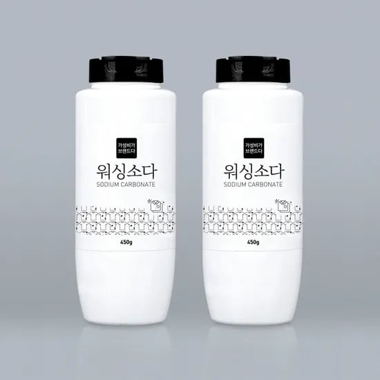 가성비가브랜드다 워싱소다 450g x 2개 / 탄산소다 세탁세제 세정제
