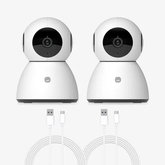 1+1 스마트 홈카메라 Pro 500만 화소 + 3m 케이블 홈캠 출산 육아 CCTV 보안