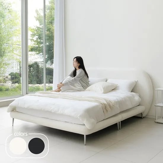 까유 갤럭시 패브릭 침대프레임 SS/QK/LK
