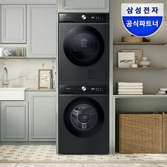 WW13BB844DGB1S 세탁건조기 슬림세트 13+10kg 블랙캐비어