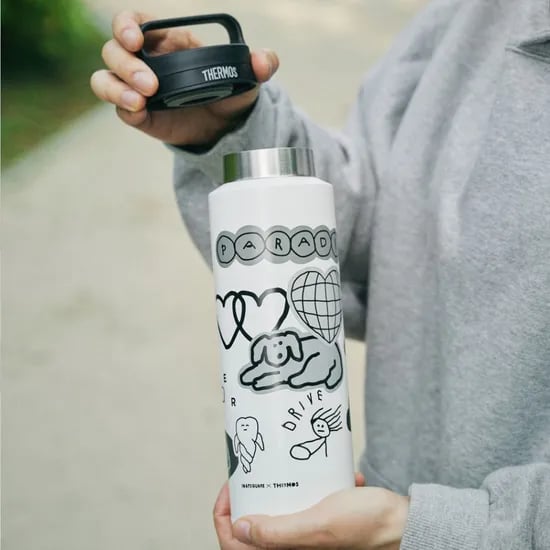 보온보냉 캐리 핸들 텀블러 (800ml)