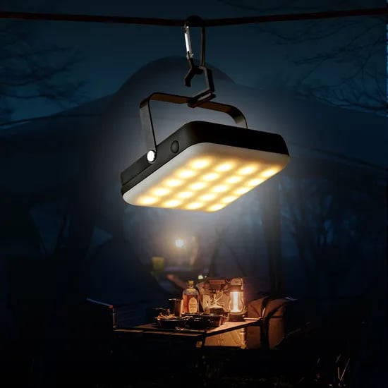 LED 대용량 10000mAh 보조배터리 캠핑 랜턴 LZL-S01