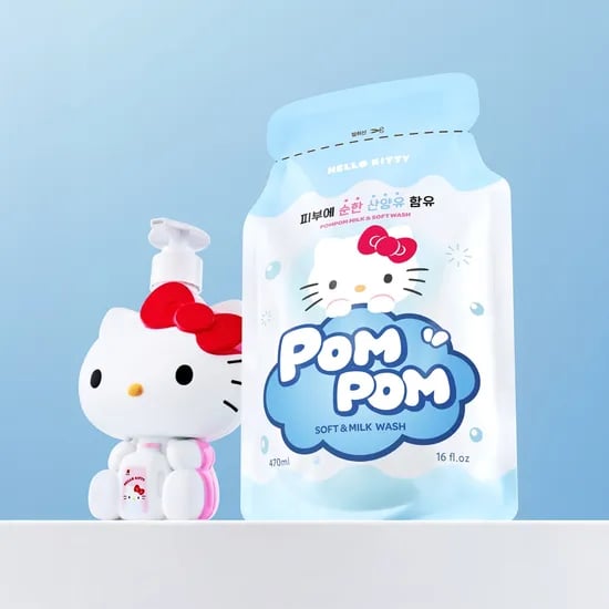 폼폼 헬로키티 디스펜서 워시 세트(워시1EA+디스펜서1EA)