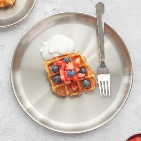 스텐 원형 접시 플레이트 앞접시 5size