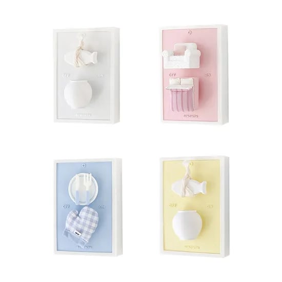 TODAY SWITCH COVER (4colors)ㅣ2구 스위치 커버