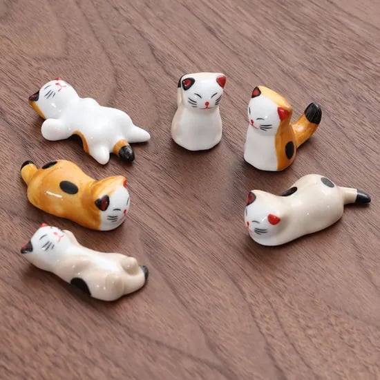 고양이 젓가락 받침
