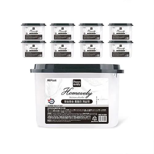 대용량 제습제 옷장 욕실 신발장 습기 300g x 8입 600ml