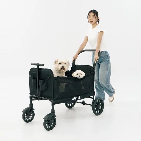 저상형 강아지유모차 웨건 개모차 MW6