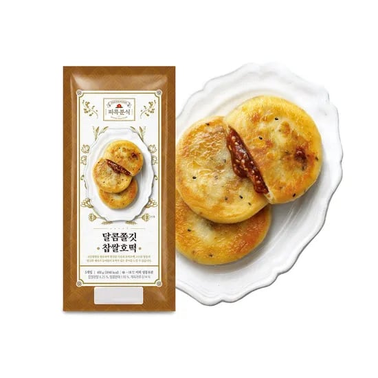 달콤쫄깃 찹쌀호떡 400g (80g x 5개입) 5개 (총 25개입)