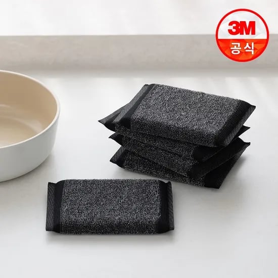 강력 철 스펀지 수세미 5개