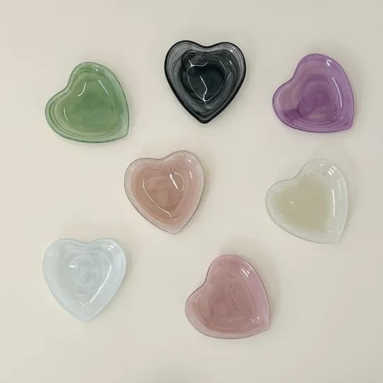 하트접시 14cm(색상선택가능)